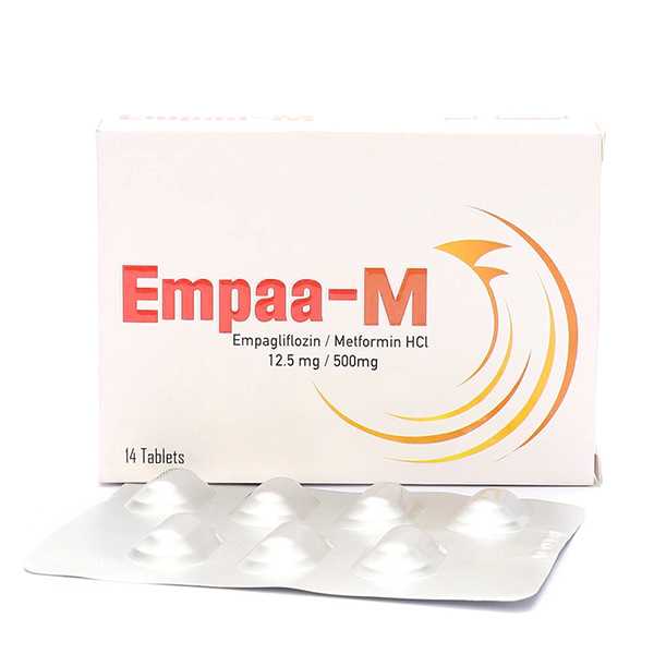 empaa-m tablets 12.5mg+500mg (1 strip = 7 tablets) Product Image