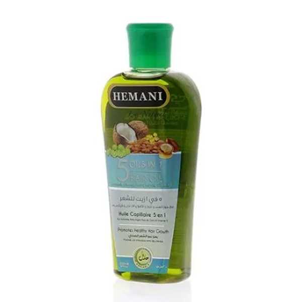hemani 5 in 1 herbal hair oil 200ml Product Image