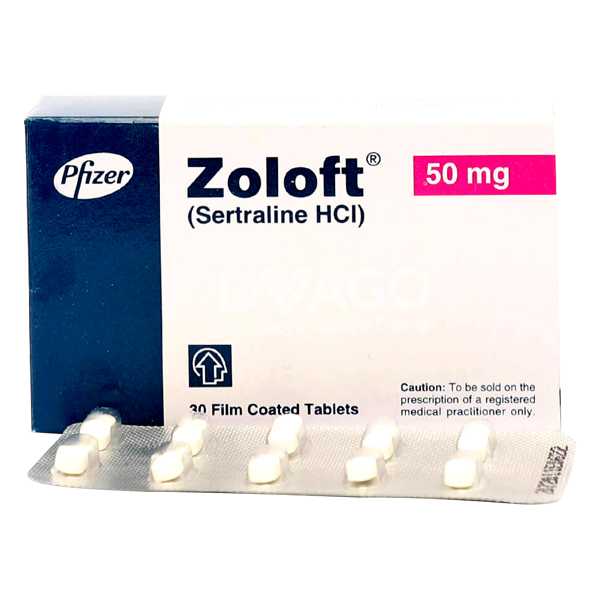 Zoloft Tablets 50Mg - Buy Online at DVAGO®