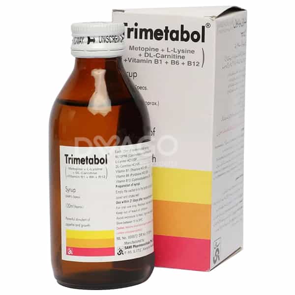Trimetabol Syrup 120ml Price in Pakistan