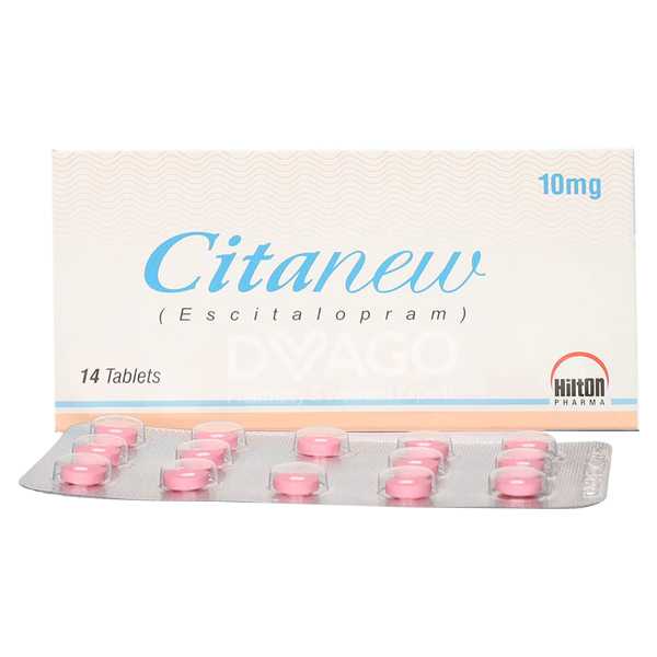 citanew tablets 10mg (1 box = 1 strip)(1 strip = 14 tablets) Product Image