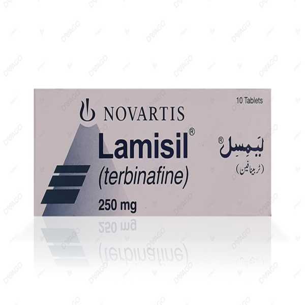 lamisil tablets 250mg (1 box = 1 strip)(1 strip = 10 tablets) Product Image