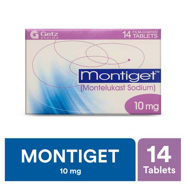 montiget tablets 10mg (1 strip = 7 tablets) Product Image