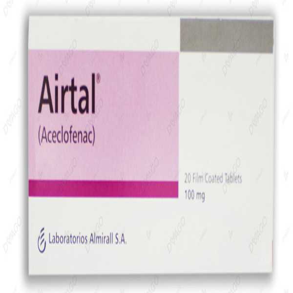 airtal tablets 100mg (1 box = 2 strips) (1 strip = 10 tablets) Product Image