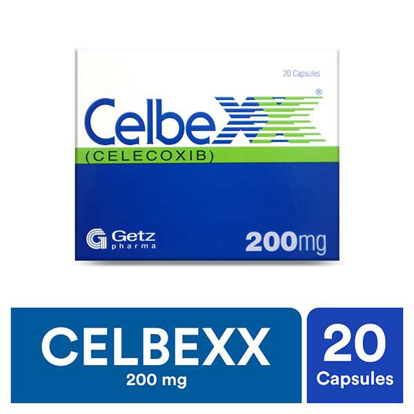 celbexx capsules 200mg (1 strip = 10 capsules) Product Image