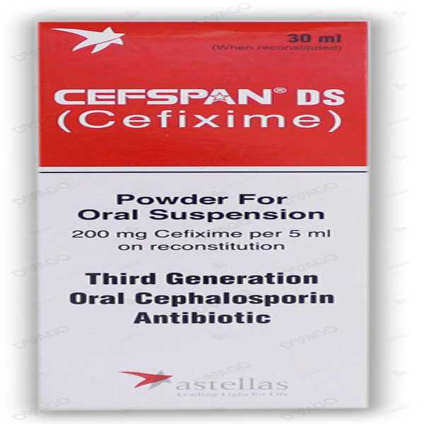 cefspan ds 30ml suspension 200mg Product Image