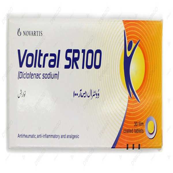voltral sr tablets 100mg (1 box = 3 strips) (1 strip = 10 tablets) Product Image