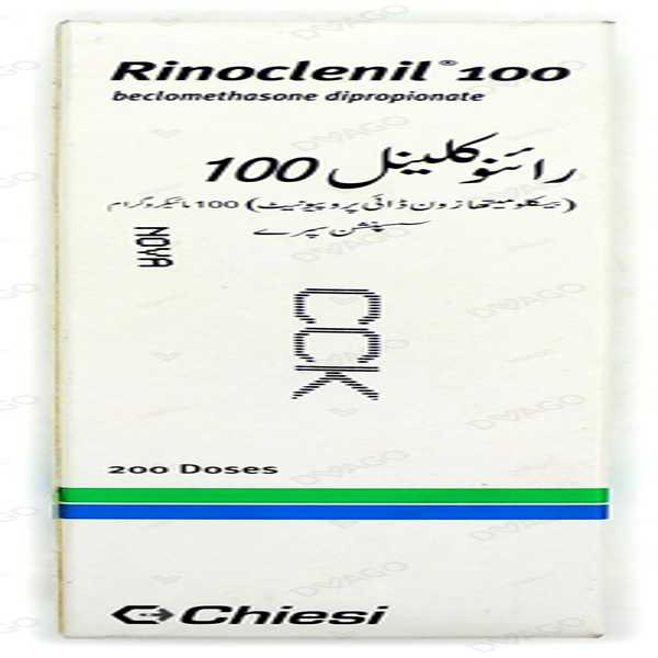 rinoclenil 100 nasal spray 100mcg 30ml Product Image