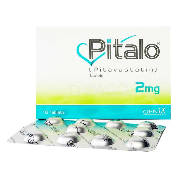 pitalo tablets 2mg (1 box = 1 strip) (1 strip = 10 tablets) Product Image