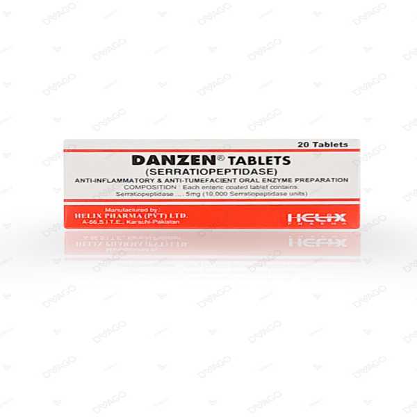 danzen tablets 5mg (1 box = 2 strips) (1 strip = 10 tablets) Product Image