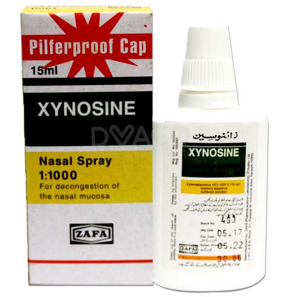 Xynosine Nasal Spray 15Ml Buy Online at DVAGO