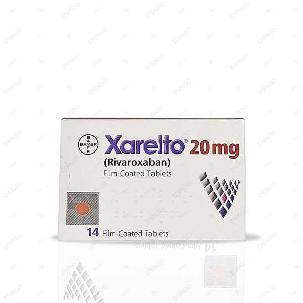 xarelto tablets 20mg (1 box = 14 tablets) Product Image