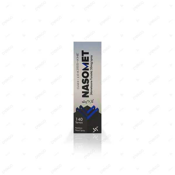 nasomet nasal spray 50mcg Product Image