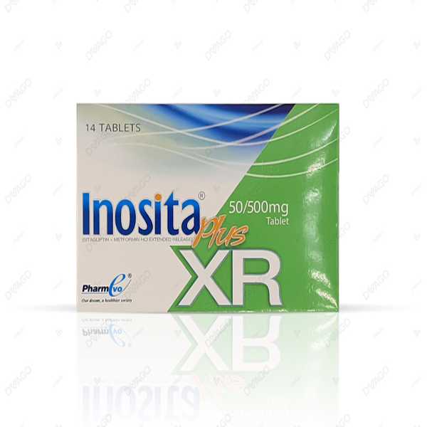 inosita plus xr tablets 50mg/500mg (1 box = 2 strips) (1 strip = 7 tablets) Product Image