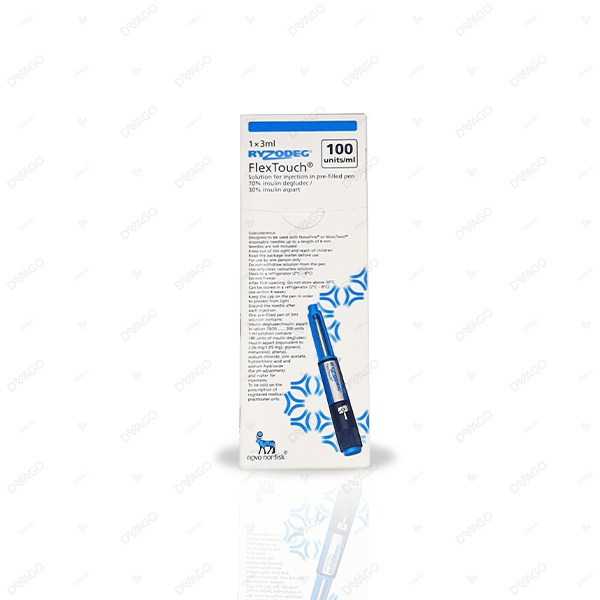 ryzodeg flextouch 100u/ml pre-filled pen 3ml Product Image