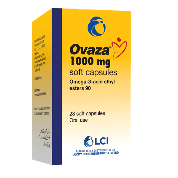 ovaza soft gel capsule 1000mg (1 bottle = 28 softgel capsules) Product Image