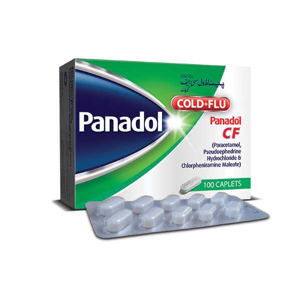 panadol cf tablets  (1 strip = 10 tablets) Product Image