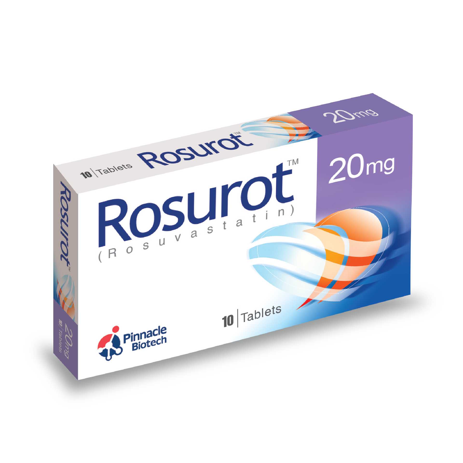 rosurot tablets 20mg (1 box = 10 tablets) Product Image