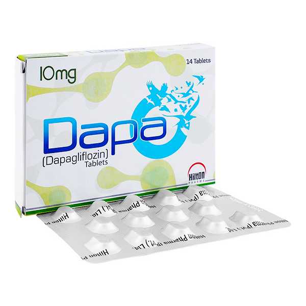 dapa tablets 10mg (1 strip = 14 tablets) Product Image