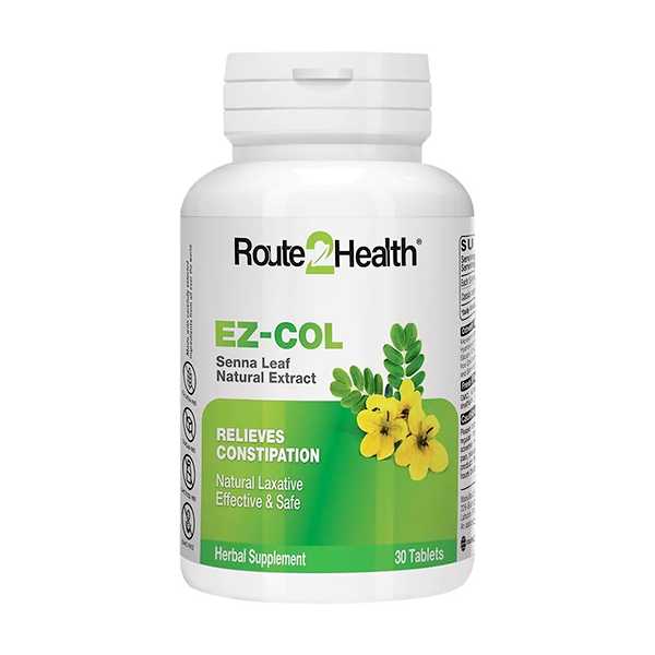 route 2 health ez-col tablets  (1 bottle = 30 tablets) Product Image