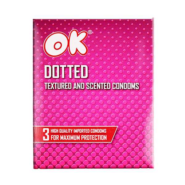 ok dotted condoms (1 box = 3pcs) Product Image