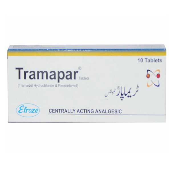 tramapar tablet 37.5/325mg (1 box = 2 strips) (1 strip = 10 tablets) Product Image