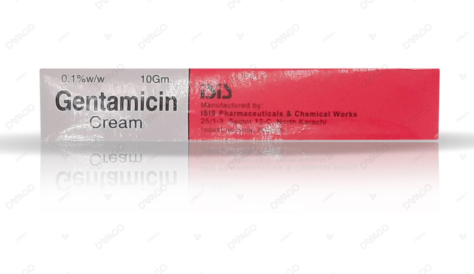 Gentamicin Cream 10G Buy Online at DVAGO®