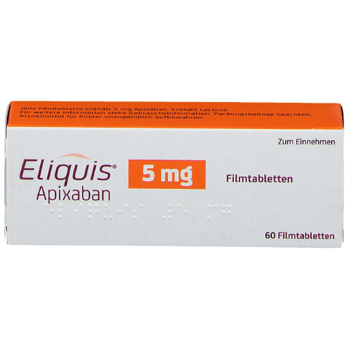 Eliquis 5Mg Tablets 20S (Pack Size 2 X 10S) Buy Online at DVAGO®