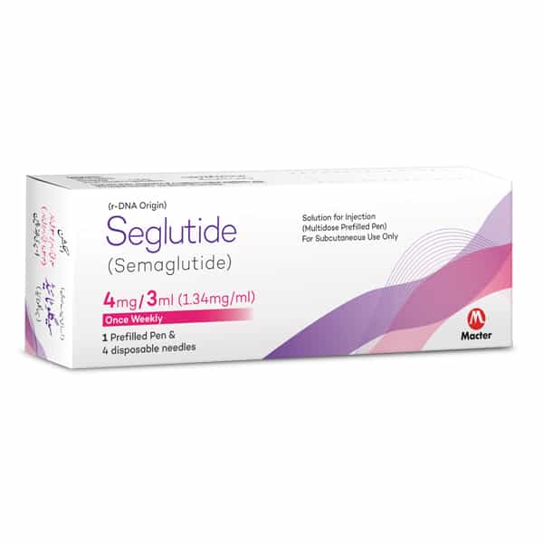 Seglutide Pen 4mg (1 Box = 1 Prefilled Pen)