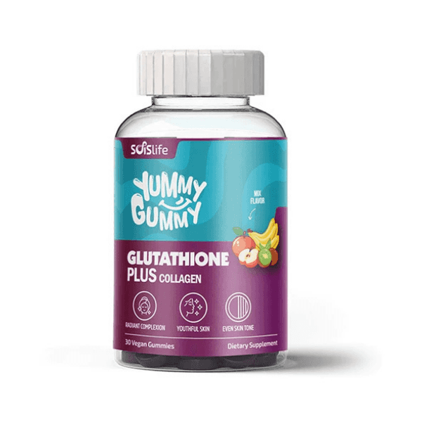 Yummy Gummy Glutathione Plus Collagen Gummies (1 Bottle = 30 Gummies)