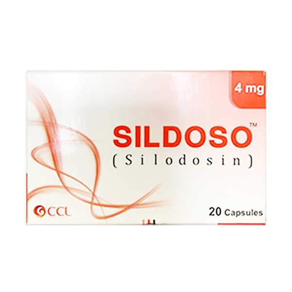 sildoso capsules 4mg (1 strip = 10 capsules) Product Image